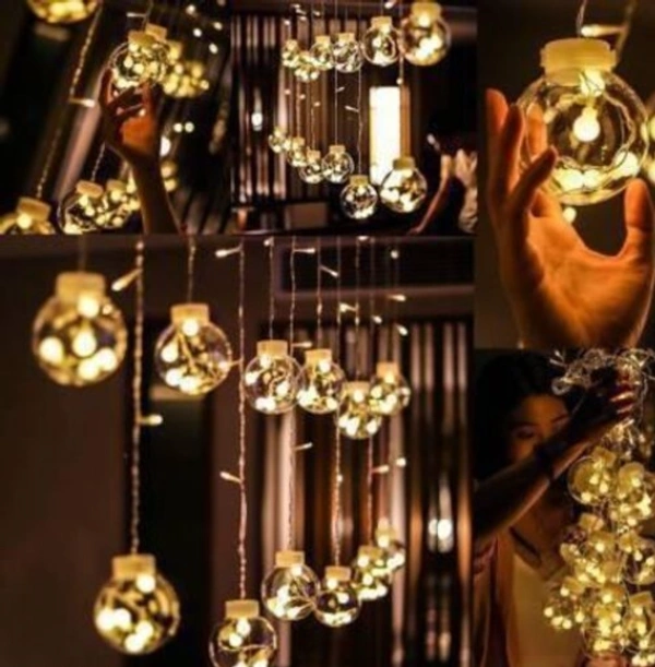 Classic Dewali Deccorative Oval Shape Light - Free Size, Plastic, Multipack of1